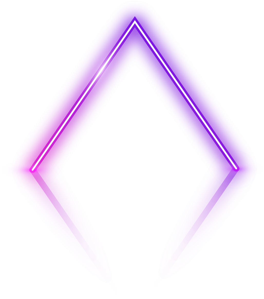 neon triangle
